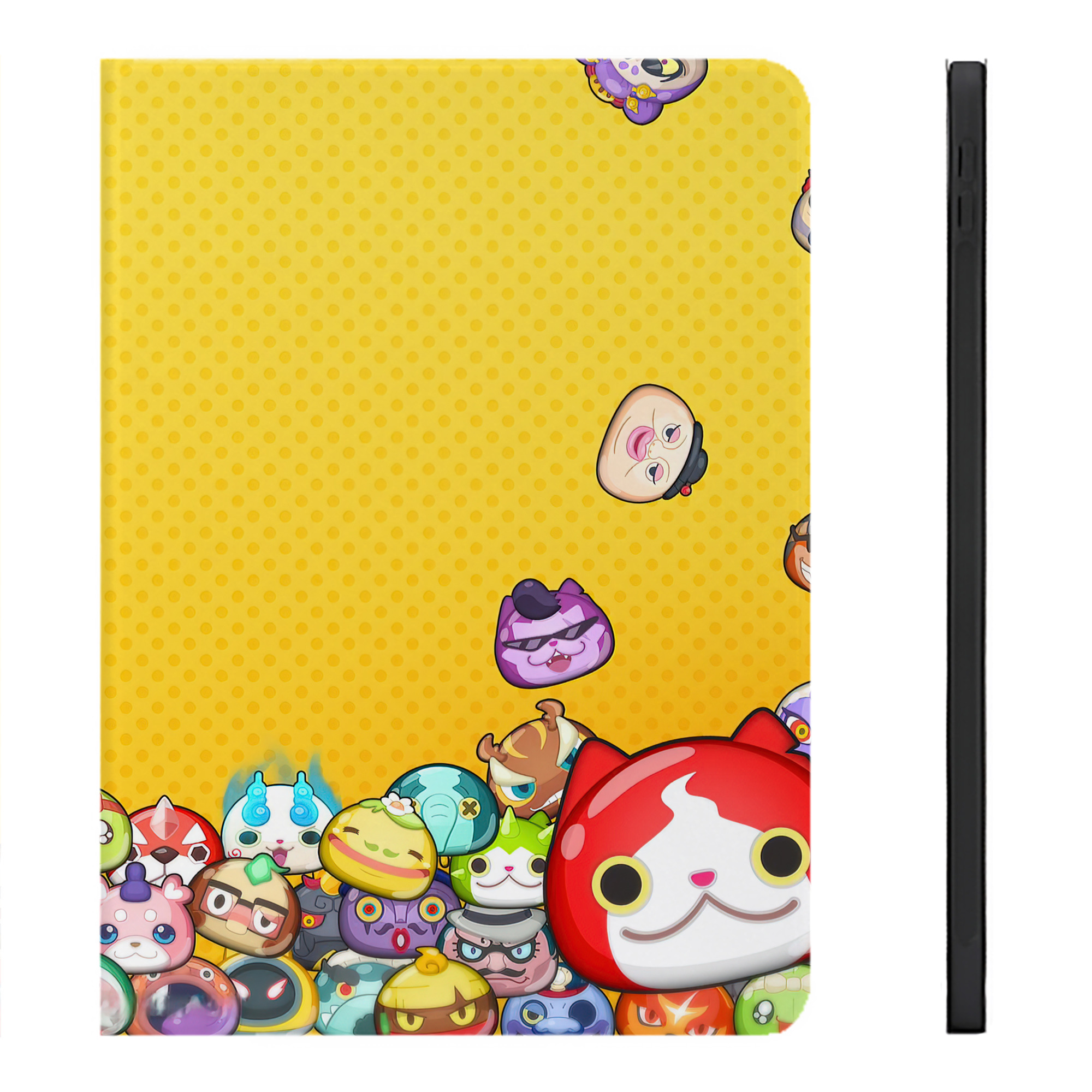 （画像用） 妖怪ウォッチ Yo-kai Watch IPadケース ペンホルダー付き ブックスタイルデザイン